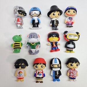 Ryan's World Road Trip World Tour PVC Figure Lot of 12 Gus Gill Hawaii Pilgrim